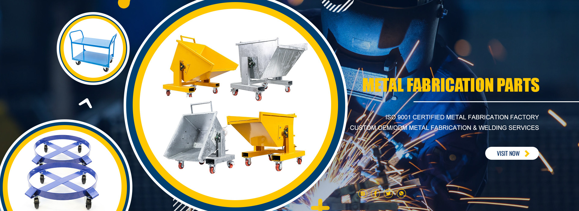 गुणवत्ता कस्टम धातु निर्माण सेवा कारखाना